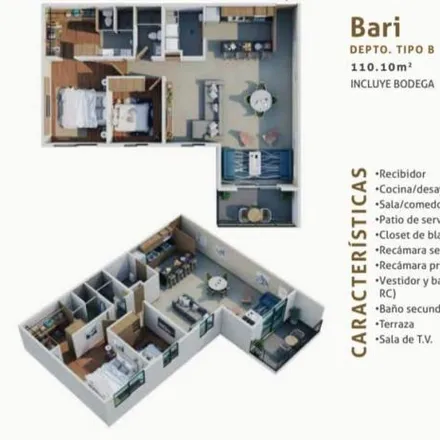 Buy this 3 bed apartment on Camino Real de Carretas in Hércules, 76024 Querétaro