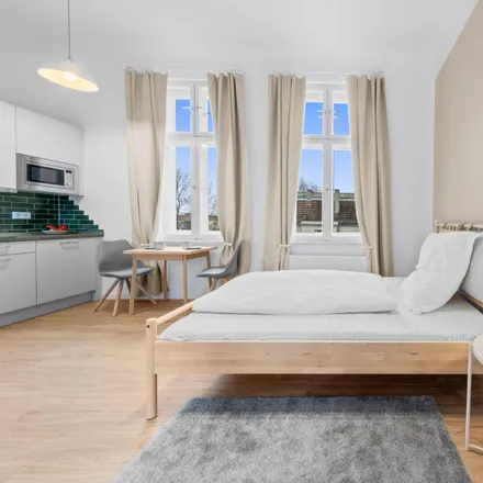 Rent this studio apartment on Finowstraße 1 in 10247 Berlin, Germany