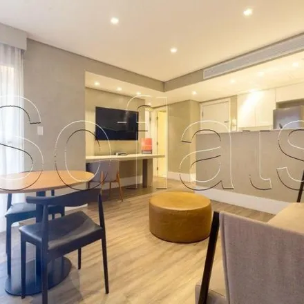 Rent this 1 bed apartment on Rua José Maria Lisboa 1000 in Cerqueira César, São Paulo - SP