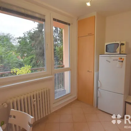 Rent this 1 bed apartment on Topolky 1373/19 in 616 00 Brno, Czechia