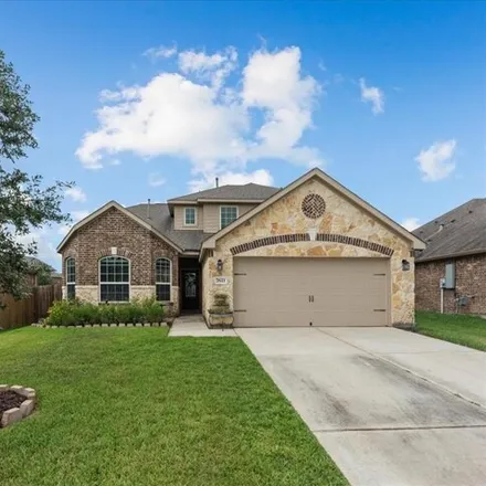 Rent this 4 bed house on 7617 Dragon Pearls Lane in Conroe, TX 77304