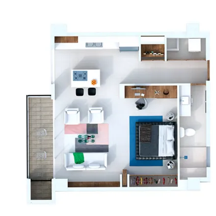 Buy this studio apartment on Paseo de las Estrellas in 48300 Puerto Vallarta, JAL