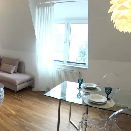 Rent this 3 bed apartment on Ingolstädter Straße 1 in 60316 Frankfurt, Germany