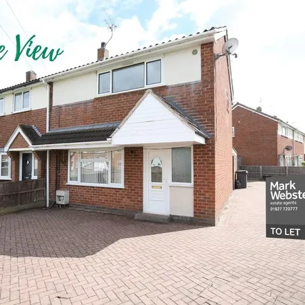 Rent this 2 bed townhouse on Mythe View in Atherstone, CV9 3BZ