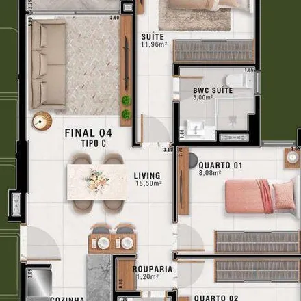 Buy this 3 bed apartment on Rua José Mauro de Vasconcelos in Capim Macio, Natal - RN