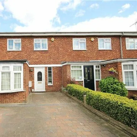 Rent this 3 bed townhouse on Mill Farm Avenue in Charlton, TW16 7DF