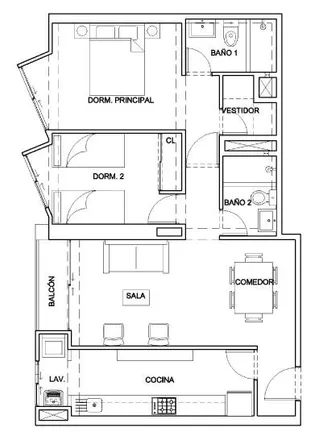 Image 3 - Repsol, Avenida Del Parque Sur, San Isidro, Lima Metropolitan Area 15000, Peru - Apartment for sale