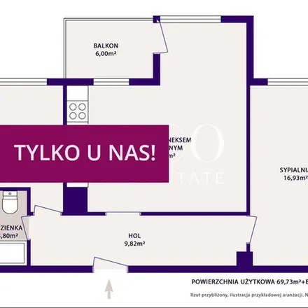 Image 2 - Przedwiośnie 2B, 30-502 Krakow, Poland - Apartment for rent