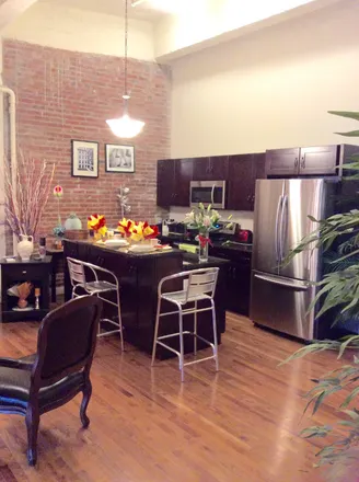 Rent this 1 bed apartment on 311 W Baltimore St