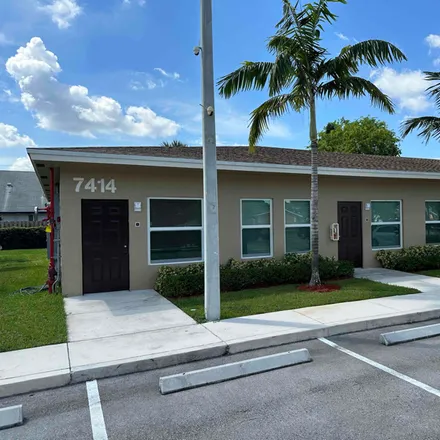 Rent this 2 bed apartment on 7410 SW 10th Court