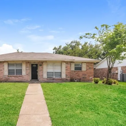 Rent this 3 bed house on 8934 Deerwood Drive in Rowlett, TX 75088