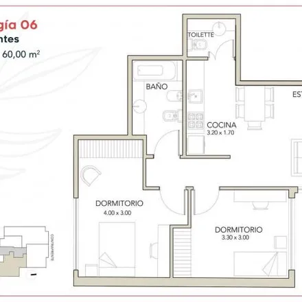 Buy this 2 bed apartment on Michelin in Avenida Rivadavia, Balvanera