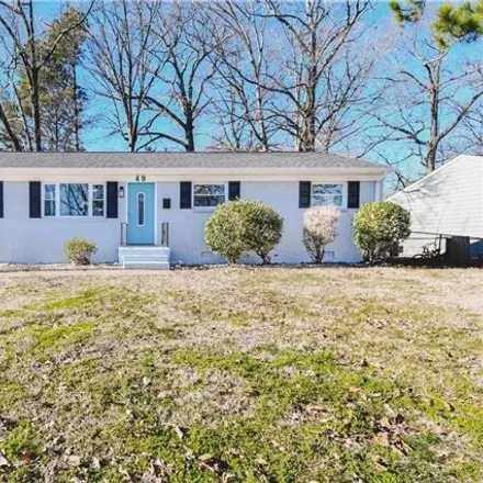 Buy this 4 bed house on 49 Tillerson Drive in Warwick Lawns, VA 23602