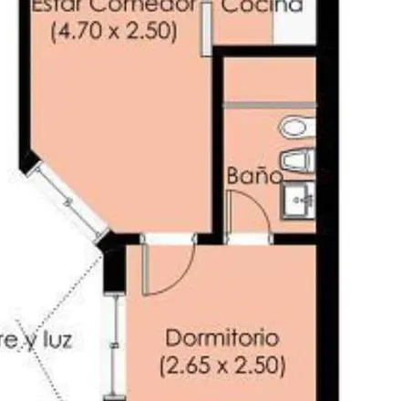 Buy this 1 bed apartment on Cochabamba 219 in República de la Sexta, Rosario