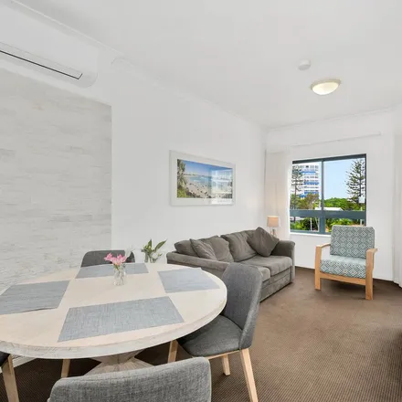 Rent this 1 bed apartment on 91 Griffith Street in Coolangatta QLD 4225, Australia