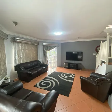 Rent this 3 bed townhouse on Rosemary Road in Sunningdale Ridge, Johannesburg