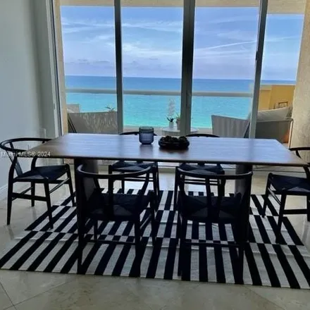 Rent this 3 bed condo on Acqualina Resort & Residences On The Beach in 17875 Collins Avenue, Sunny Isles Beach