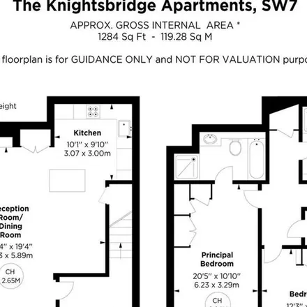 Image 2 - The Knightsbridge, 199 Knightsbridge, London, SW7 1SF, United Kingdom - Apartment for rent