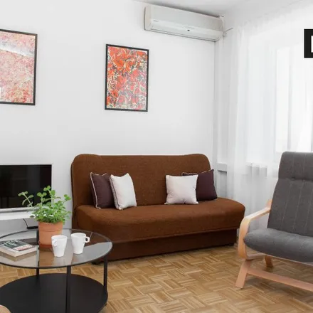 Rent this studio apartment on Kardynała Aleksandra Kakowskiego 12 in 04-042 Warsaw, Poland