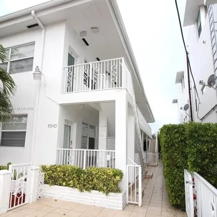 Rent this 1 bed condo on 7510 Carlyle Avenue in Atlantic Heights, Miami Beach