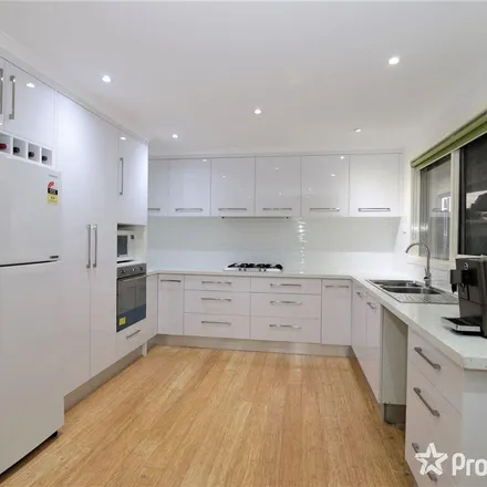 Rent this 3 bed apartment on Geraldine Drive in Hampton Park VIC 3976, Australia