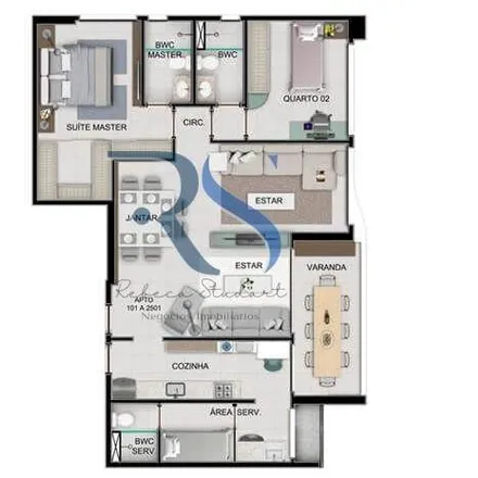Buy this 3 bed apartment on 10066 in Avenida Bernardo Vieira de Melo, Candeias