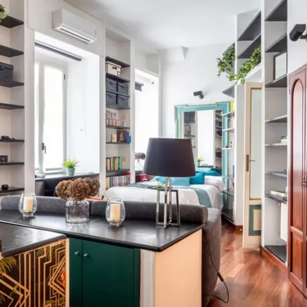 Rent this studio apartment on Inviting studio in De Angeli Neighbourhood  Milan 20148