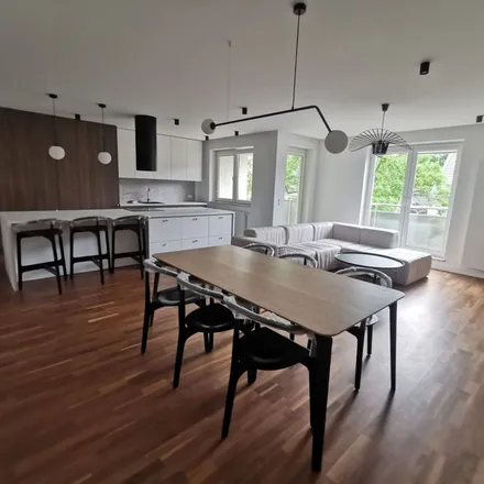 Rent this 3 bed apartment on Wielicka 43 in 02-657 Warsaw, Poland