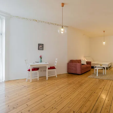 Rent this studio apartment on Straßmannstraße 8 in 10249 Berlin, Germany