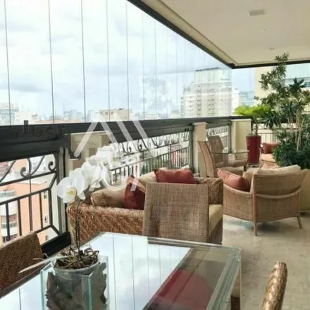Buy this 4 bed apartment on Rua Diogo Jácome 496 in Indianópolis, São Paulo - SP