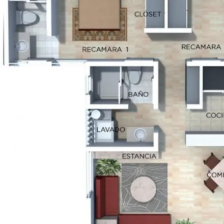 Buy this 2 bed apartment on Calzada de la Naranja in Azcapotzalco, 02750 Naucalpan
