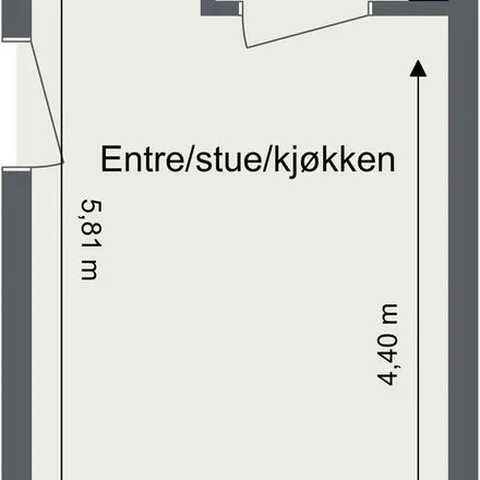 Rent this 1 bed apartment on Kirkeveien 57 in 0368 Oslo, Norway