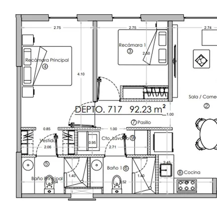 Buy this 8 bed apartment on Avenida Eugenia in Benito Juárez, 03100 Mexico City