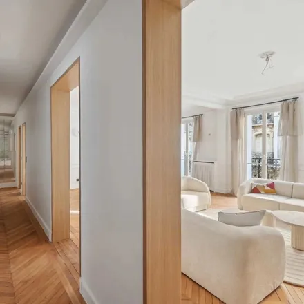 Rent this 4 bed apartment on 29 Rue de l'Amiral Hamelin in 75116 Paris, France