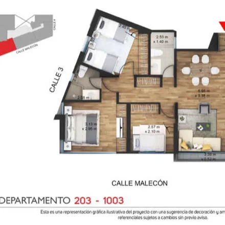 Buy this 3 bed apartment on De Malecón in Magdalena, Lima Metropolitan Area 15076
