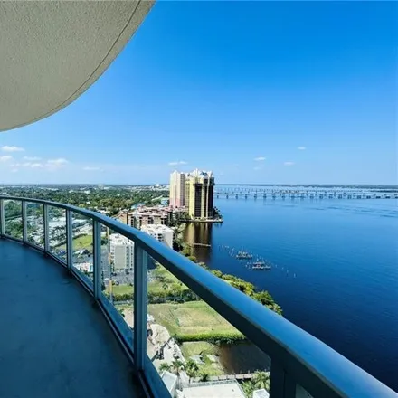 Rent this 3 bed condo on 3000 Oasis Grand Boulevard in Fort Myers, FL 33916