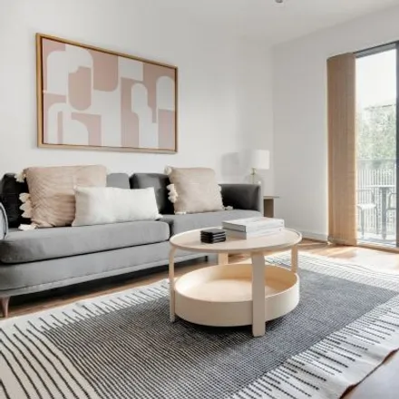 Rent this 3 bed apartment on Kings Quarter Apartments in 170 Copenhagen Street, London