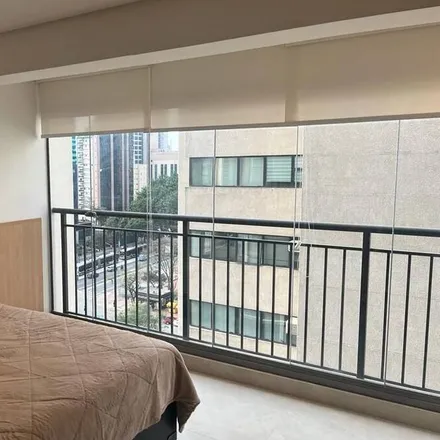 Rent this 1 bed apartment on Indianópolis in São Paulo - SP, 04524-030
