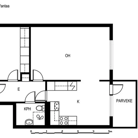 Rent this 2 bed apartment on Maauunintie 23 in 01450 Vantaa, Finland