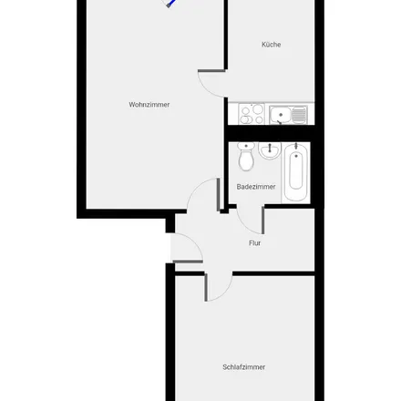 Image 3 - Straße des Friedens 10c, 06385 Aken (Elbe), Germany - Apartment for rent