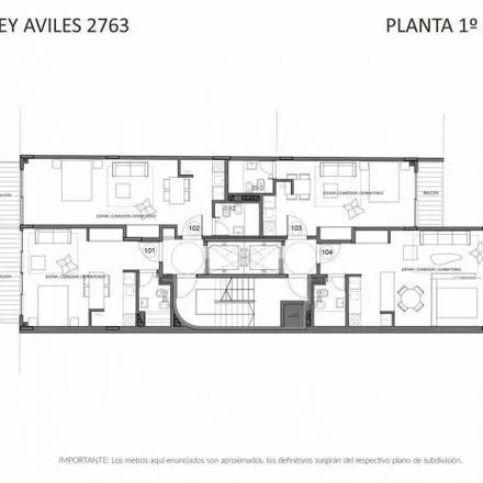 Buy this studio apartment on Virrey Avilés 2757 in Colegiales, C1426 EBB Buenos Aires