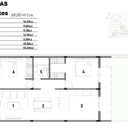 Buy this 2 bed apartment on España 2246 in Partido de Morón, B1712 JOB Castelar