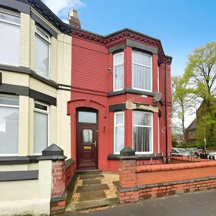 Rent this 3 bed townhouse on Green Lane in Liverpool, L13 7GD