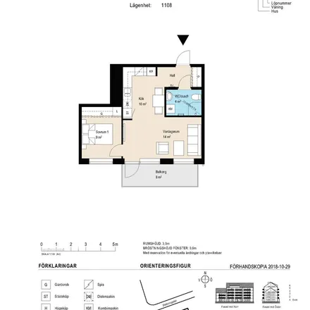 Rent this 2 bed apartment on Stationsgatan in Köpingsvägen, 732 48 Arboga