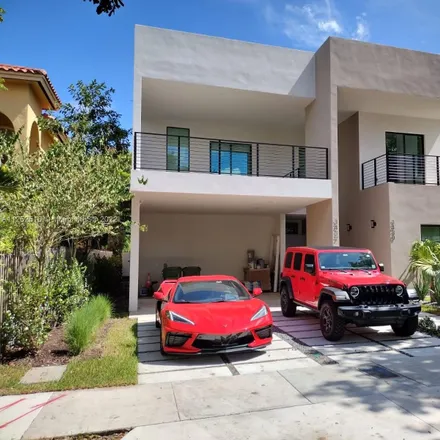 Rent this 4 bed townhouse on 3475 Southwest 1st Avenue in Bay Heights, Miami