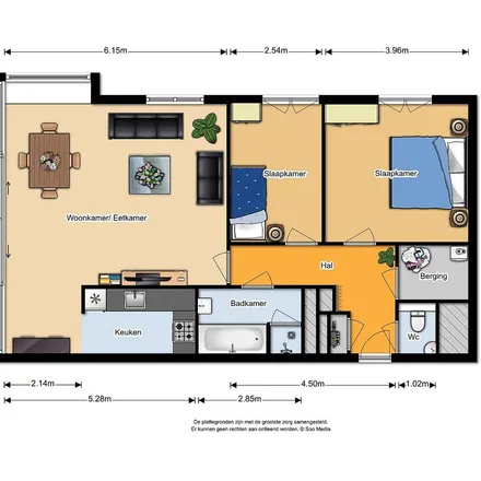 Rent this 1 bed apartment on Bellevuelaan 103 in 2012 BX Haarlem, Netherlands