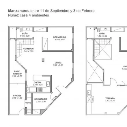 Buy this 3 bed house on Manzanares 1701 in Núñez, C1426 ABC Buenos Aires