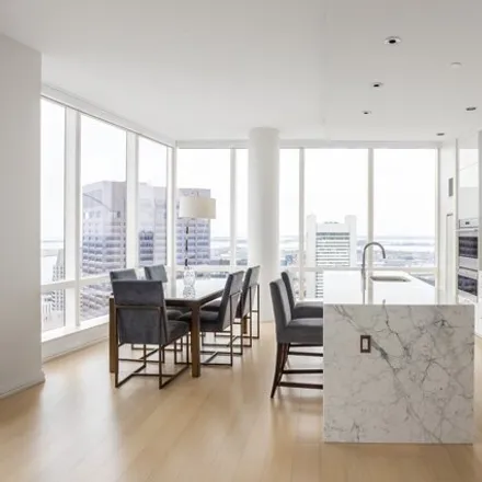 Rent this 3 bed condo on Millenium Tower in 1 Franklin Street, Boston