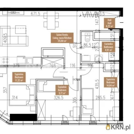 Buy this 4 bed apartment on Sokolska 14 in 40-091 Katowice, Poland