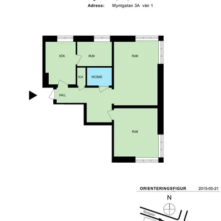 Image 3 - Myntgatan, 553 34 Jönköping, Sweden - Apartment for rent